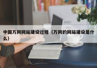 中国万网网站建设过程（万网的网站建设是什么）